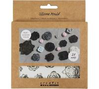 Creativ Company silicone mold roses - flexible and oven safe