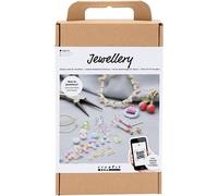 Creativ Company Starter Craft Kit Jewellery Vibrant Colours | Size: 1 Pack Creativ Company Multicolor 1 Pack