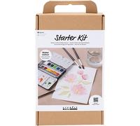 Creativ Company Starter Craft Kit Watercolours, 1 pack in White | Size: 3 Pack Creativ Company White 3 Pack