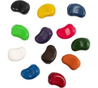 Creativ Company Wax Crayons Bean Pack of 12 (US IMPORT)