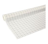 Creativ Dressmakers Squared Pattern Paper Roll - 80cm x 15m Tracing Paper with 1x1cm & 2x2cm Grids, Lightweight 45gsm for Sewing, Tailoring, Pattern Making & Drafting