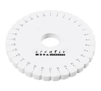 Creativ Kumihimo Braiding Disc - 12 cm, 32 Notches - Traditional Japanese Jewelry Making Kit - Unisex - All Ages - Not Foldable