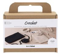 Creativ Mini Craft Kit Crochet, Bag with Rose, 1 Pack