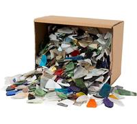 Creativ Mosaic Tiles 1kg - Assorted Glass & Mirror Pieces for Crafts, Gem Art &