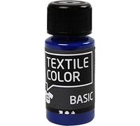 Creativ Semi-Covering Fabric Paint, Primary Blue, One Size