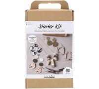Creativ Starter Craft Kit Jewellery Clay - Make Unique Jewellery with Soft and Flexible Fine Clay Polymer - Advanced Craft Kit for Ages 9 and Up