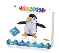 CreativaMind- Creagami Penguin Creative Origami Modular Game, Multicoloured, 721