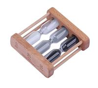 Creative 1/3/5 Minute Wooden Sand Glass Hourglass Timer Clock Home Decor Kitchen Tools Gift for Childern Simple Style Thermometers and Timers Kitchen Utensils and Gadgets