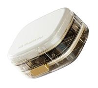 Creative 10 Division Pills Container Daily Medication Management Holder for Organized Home and Use Friendly Case