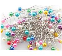 Creative 200 pcs/Round Pearl Dressmaking Pins Weddings Corsage Florists Sewing Pin with Box Accessories Tools Stylish
