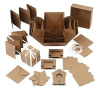 Creative 25380 Explosion Box, Size 7 cm x 7 cm x 7.5 cm + 12 cm x 12 cm x 12 cm, Sprig