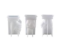 Creative 3D Gesture Silicone Mold OK Thumb Gesture Design Christmas Halloween Decor Home Ornaments Gesture Mold