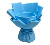 Creative 3D Printed Floral Vase Pen Holder Double Use As Stationery Organizers 3D Print Bouquet Vase Pen Holder Published Arrangement Owner