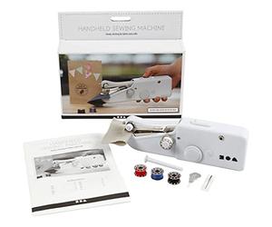 Creative 46143 Handheld Sewing Machine, 20.5 cm Length, 3.5 cm Width, White, 6.7 cm Height
