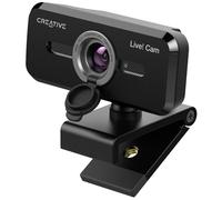CREATIVE Live! Cam Sync 1080p V2 30fps, Full HD Wide Angle USB Webcam with Microphone, Privacy Cover for laptop, PC, Video Calls, for Zoom, Skype