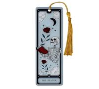 Creative Acrylic Tarot Bookmarks, Mystic Bookmark Gift for Library Mice, Horror Bookmark for Book Lovers, 15x5cm