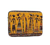 Creative African Culture2 Print Laptop Sleeve Shockproof Laptop Bag Case 10-17 Inch Waterproof Computer Cover For Office Travel