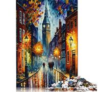 Creative Amsterdam in Color Jigsaw Puzzle for Adults 1000 Piece Puzzles for Kids Family Challenging Games Toys 1000pcs (75x50cm)