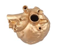 Creative Anatomical Heart Vases Resin Sculpture Heart Shaped Art Flower Vases Desktop Home
