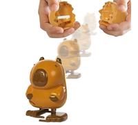 Creative Animal Bounce Eggs With Safe Design, Wind Up Toys, 2026 Easter's Latest Toy, Creative Animals Bounce Egg Wind-up Toys For Kids, Cute Eggshells Open Clockwork Eggs, For, Preschool, Kind