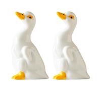 Creative Animal Design Ceramic Toilet Bolt Covers Set of 2 for Fashionable Bathroom Upgrade Rust Proof Toilet Screw Caps