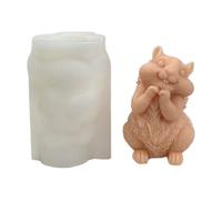 Creative Animal Silicone Mold, Squirrel mold holdin