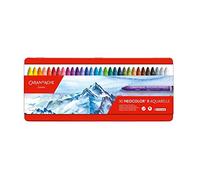 Creative Art Materials"Caran D'Ache NeoColor II" Water Soluble Wax Pastel Set, Multi-Colour, Pack of 30