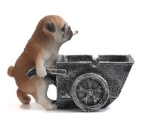 Creative Ashtray,cute Funny Dog Shape Ash Tray Set,tabletop Portable Modern Ashtrays, Ceramic Desktop Ash Holder For Patio Home Office,great Gift For