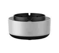 Creative Ashtray with Air Purifier for Office Indoor Outdoor Silver 13.2 x 7.5 cm