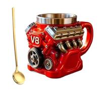 Creative Automobile Inspired Cup 11 Fluidounce Capacity Engine Molded for Dynamics Present Concept Rosin Rustless Construction Mechanical Plan Cup