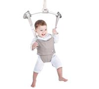 Creative Baby Door Jumper Set - Adjustable Toddler Baby Bouncer Baby Toys Baby Walker Swing (Gray)