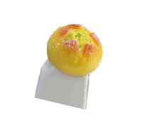 Creative Bakery Styles Keyboards Keycap Smooth Surfaces Finish Comfortable Touch Responsive Design Wide Compatibility Colorful Cake Shaped Keycaps