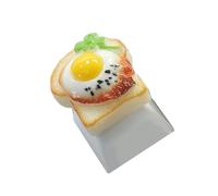 Creative Bakery Styles Keyboards Keycap Smooth Surfaces Finish Comfortable Touch Responsive Design Wide Compatibility Colorful Cake Shaped Keycaps