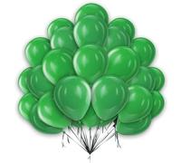 creative balloons 10 Inch Green Balloons Green Latex Balloons for Green Theme Birthday Party Graduation Wedding Proposal Baby Shower Anniversary Decoration 30 pcs Balloon Pack