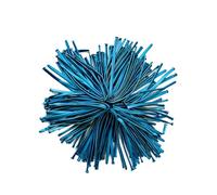 Creative Balloons Chrome Long Metallic 260q Modelling Blue Twisting Animal Making Clown Magic Balloons for Birthday Decoration 20 pcs