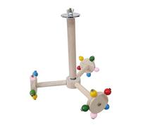 Creative Bird Cage Hanger - Innovative Design | Adjustable and Colorful Perch, Promotes Fun and Exercise, Ideal for Pet Birds