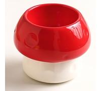 Creative Bird Feeders Design Mushroom Shaped Spill Proof Food Bowl, Large Capacity Feeding Station For Bird Lovers, Balcony Use