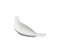 Creative Bird-Shaped Ceramic Dinner Plates - Artistic 3D Modeling Serving Platter for Fruit, Salad, Sushi & Cold Dishes - Unique Kitchen Tableware for Home & Restaurant Decor