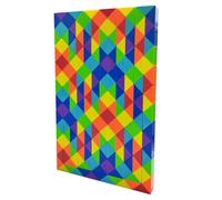 Creative Bright Rainbow Color Scheme Magic Snake Cube Ruler Puzzle Twist Toy Multicolor (240 Blocks Magic Snake Cube)
