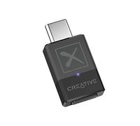 Creative BT-W5 Bluetooth 5.3 Smart Audio Transmitter with aptX Adaptive, 24bit/96kHz High Resolution Audio, Device Change Function, Works with PC/Mac/Game Consoles