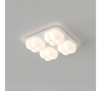 Creative bubble ceiling light, simple cream style ceiling light, warm and romantic room, dining room light, living room light, bedroom light,40cm