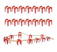 Creative Building Block Tracks for Kids Railway Rails for Imagination and Motor Skills Assembly Blocks Preschool Educational Dolls