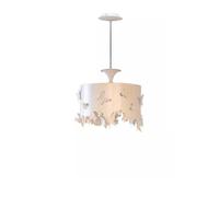 Creative Butterfly Iron Light Warm Cream Wind Dining Table Chandelie French White E27Hanginglamp Cmilk Tea Shop Decoration Lighting Fixture