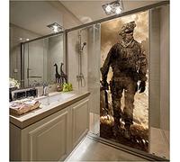 Creative Call of Duty 1 Door Stickers Wall Stickers self-Adhesive Waterproof Removable 3D
