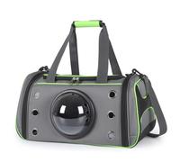 Creative Camera - Shaped Cat Portable Backpack - High - Definition Viewing Window, Water - Resistant & Comfortable, Ideal For Travel -Pet Travel Goodie(Green,L 50 * 28 * 28cm)