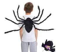 Creative Candy Pocket Spider | Makeup Ball Props | Halloween Party Decorations | Colorful Strap Spider Toys | Tricky Gifts | Candy Cutable Mischief Toys
