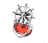 Creative Car Air Freshener Decorative Diffuser Clip with Aromatherapy Features for a Refreshing Ride (Red)