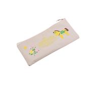 Creative Cartoon Canvas Pen Bag Cute Oxford Cloth Zero Wallet Stationery Bag Student Pencil Bag Convenient and Practical