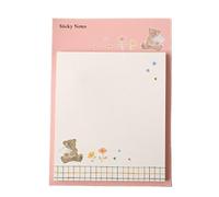 Creative Cartoon Memo Notes, Exquisite Cute Sticky Pads for Diary & Messages(Pink)