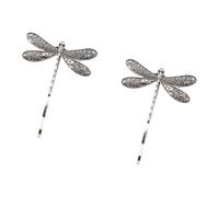 Creative Carved Hairpin Hair Clip For Girls Kid Barrettes Sparkling Dragonflies Handmade Hairpins Lovely Hairpin